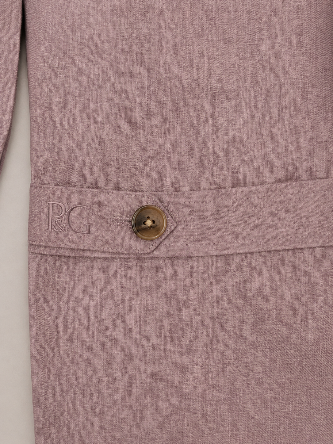 Dusty Pink Linen Shacket