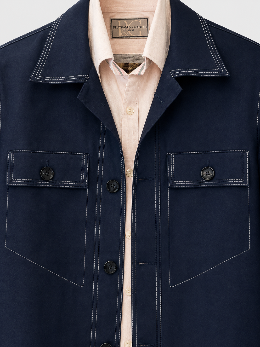 Midnight Navy Utility Shacket