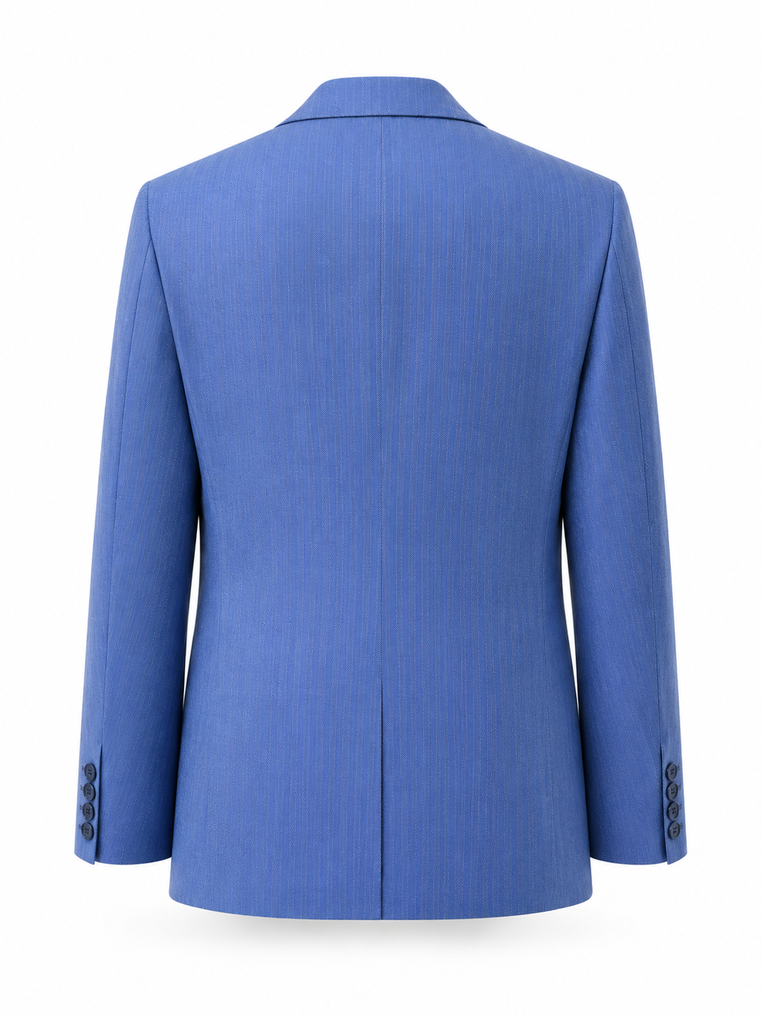 Azure Merino Wool Blazer