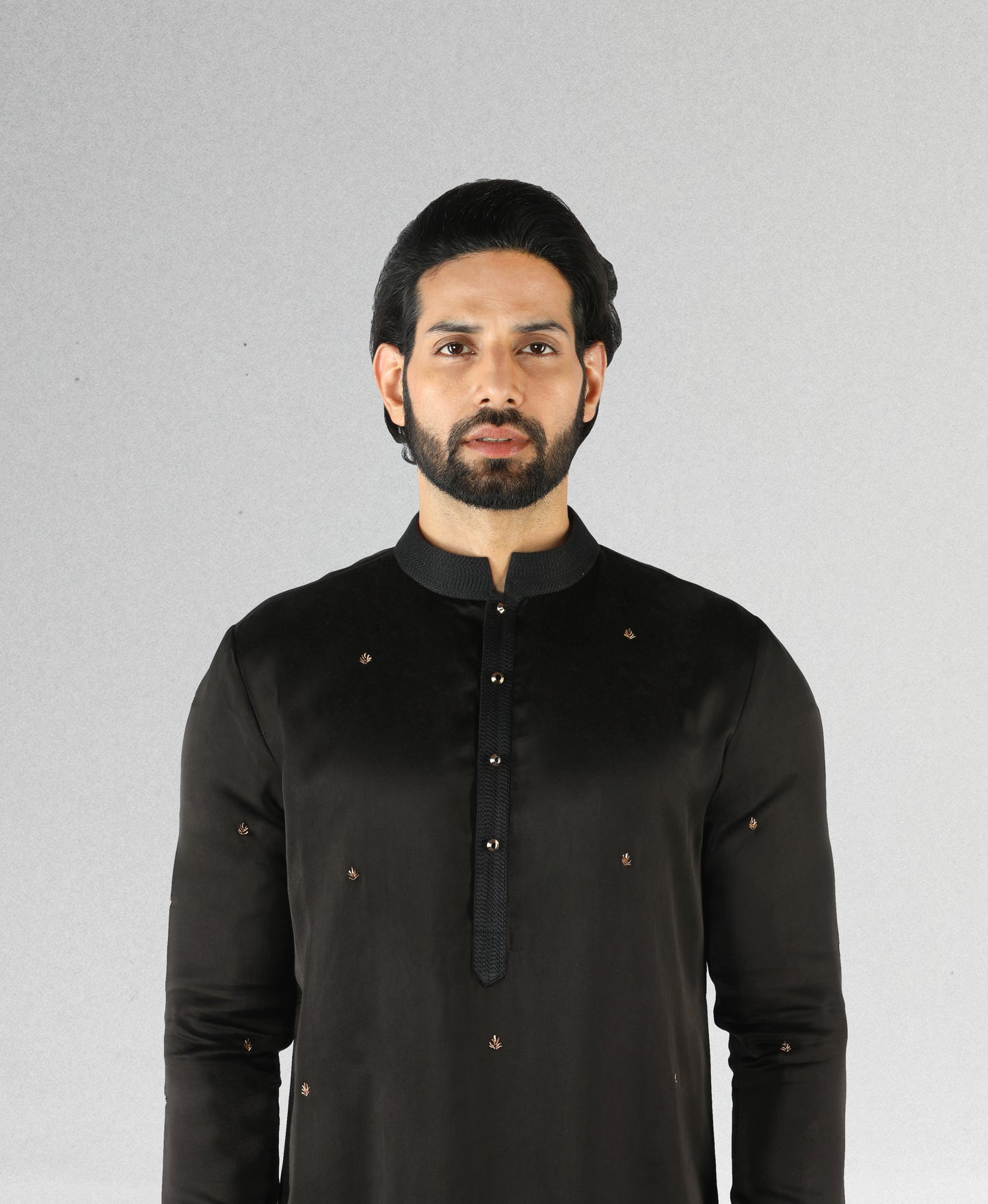 Hand embroidered kurta