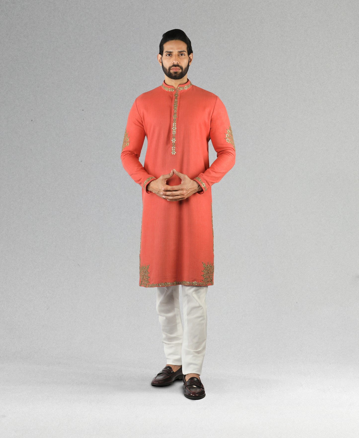 Gota Embroidered Kurta