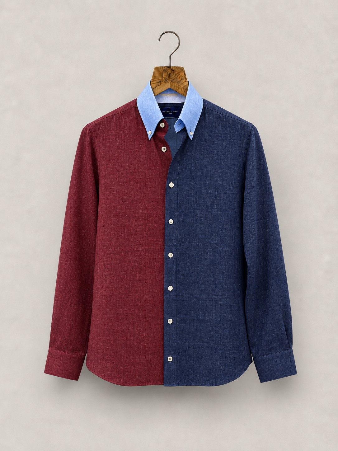 Bordeaux Riviera Linen Shirt