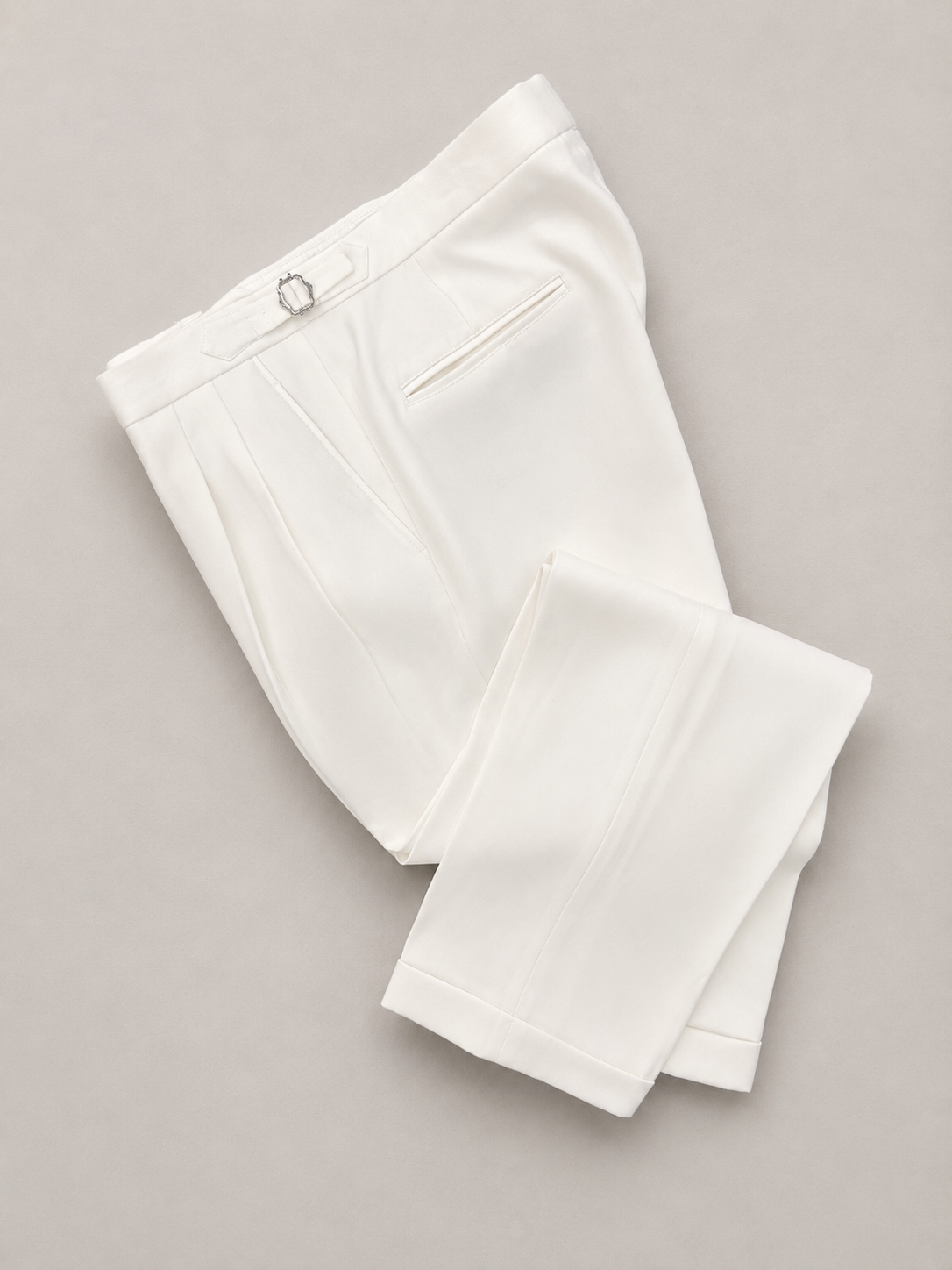 Off-White Korean Trousers