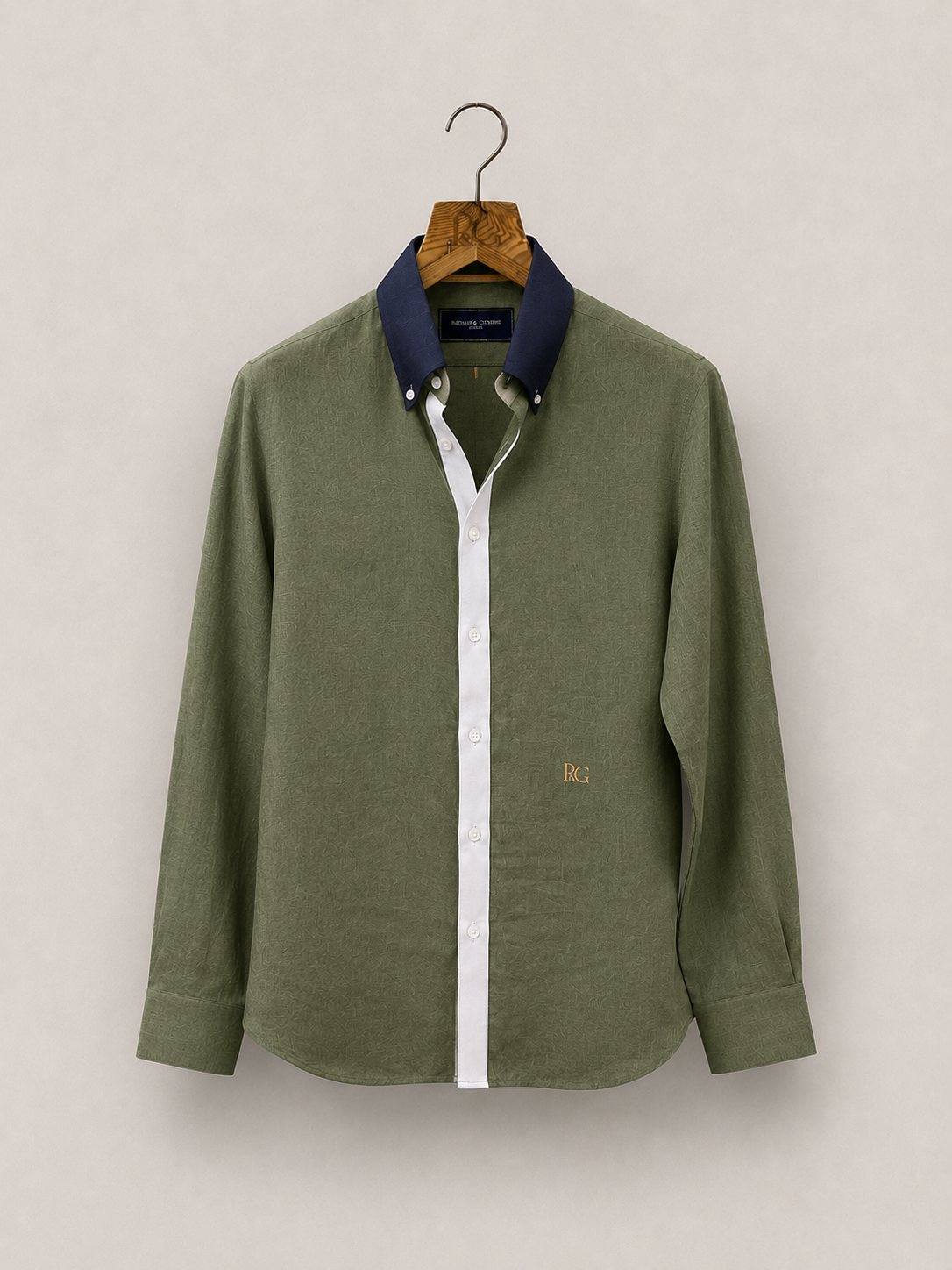 Olive Riviera Linen Shirt
