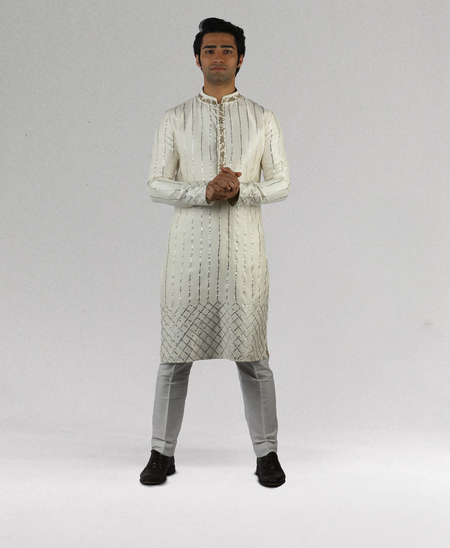 Linen Silk kurta
