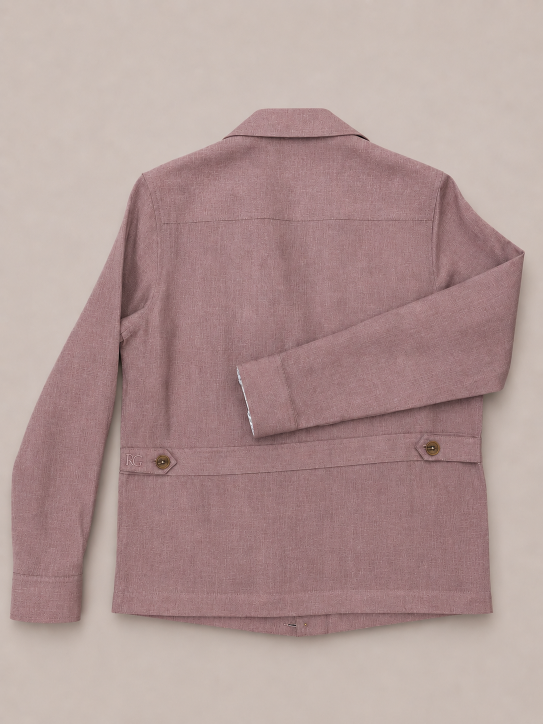 Dusty Pink Linen Shacket