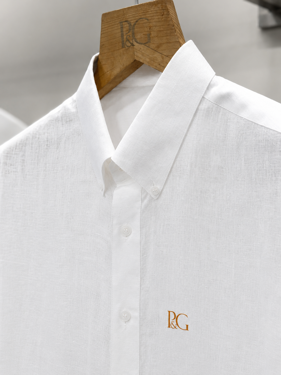 Classic White Lightweight Linen Shirt