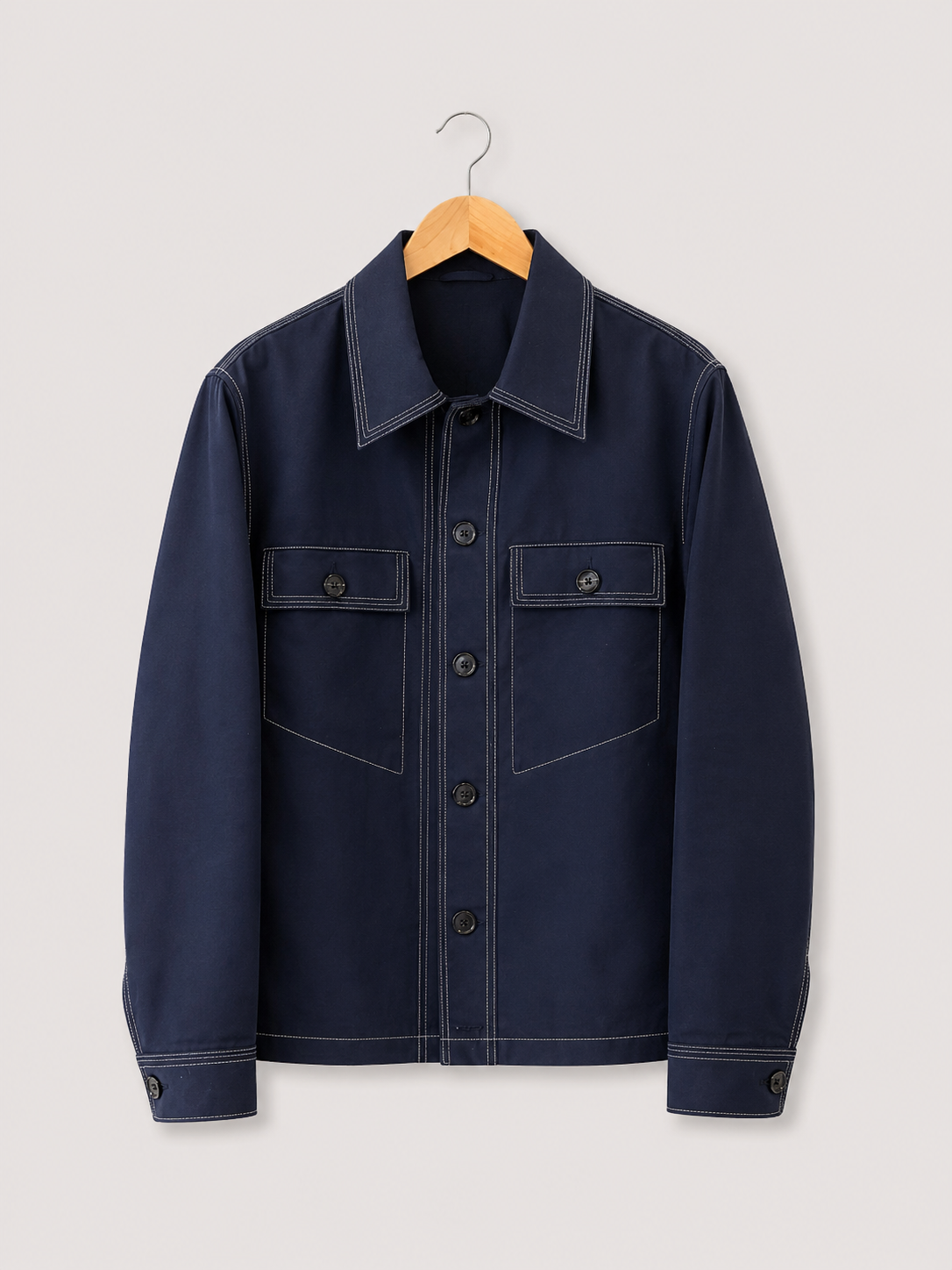 Midnight Navy Utility Shacket