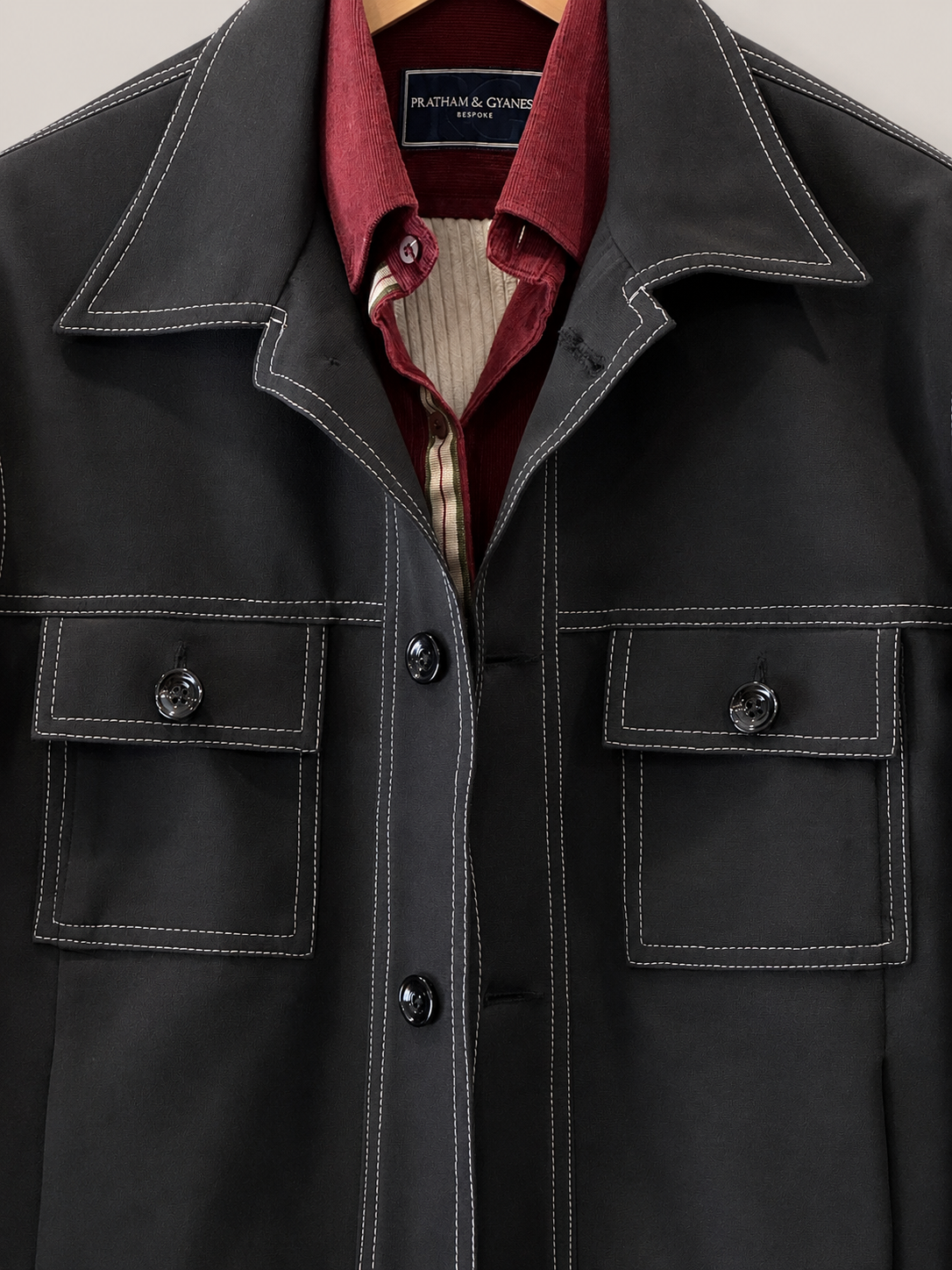 Jet Black Utility Shacket