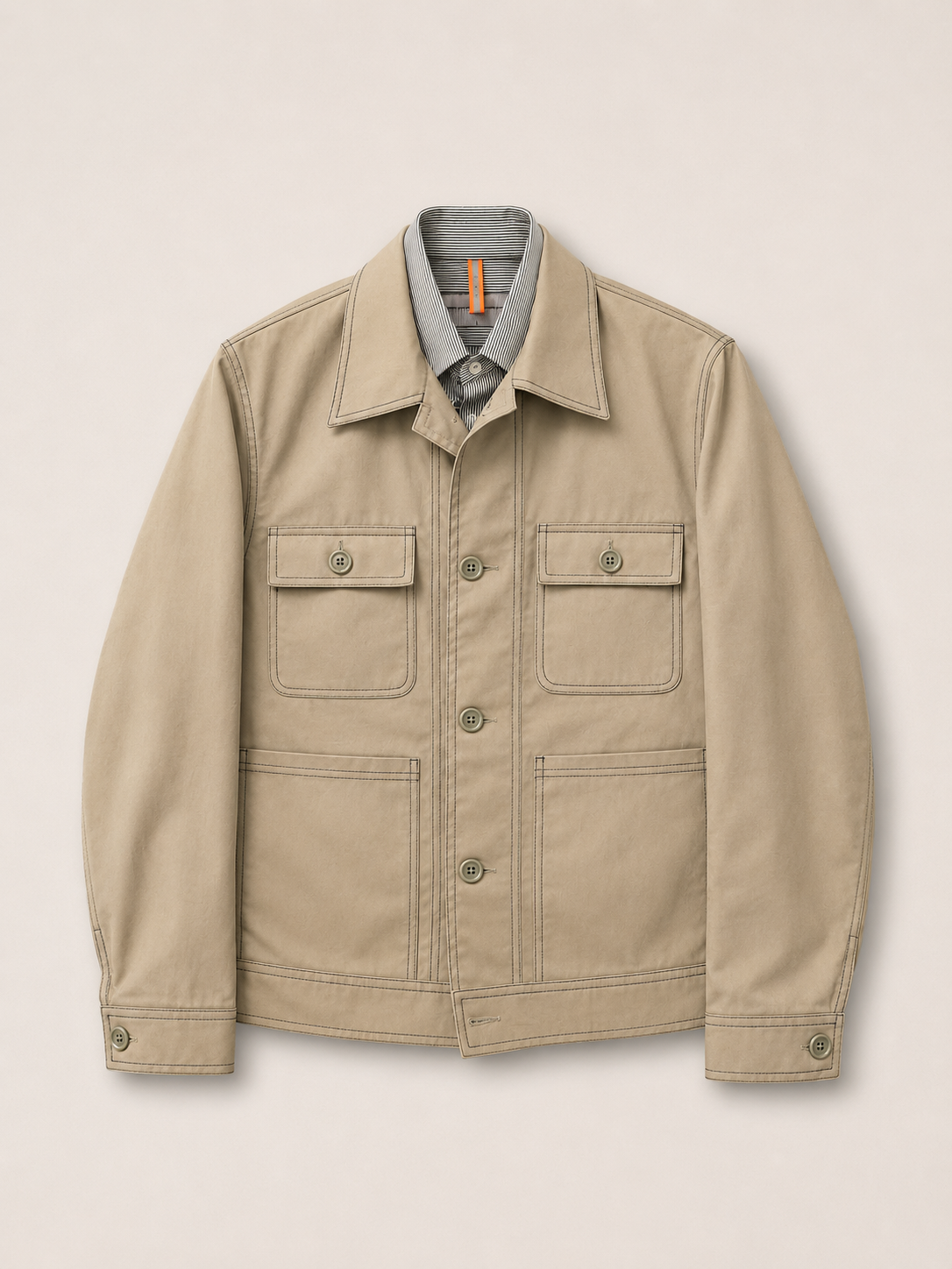 Sandstone Utility Shacket