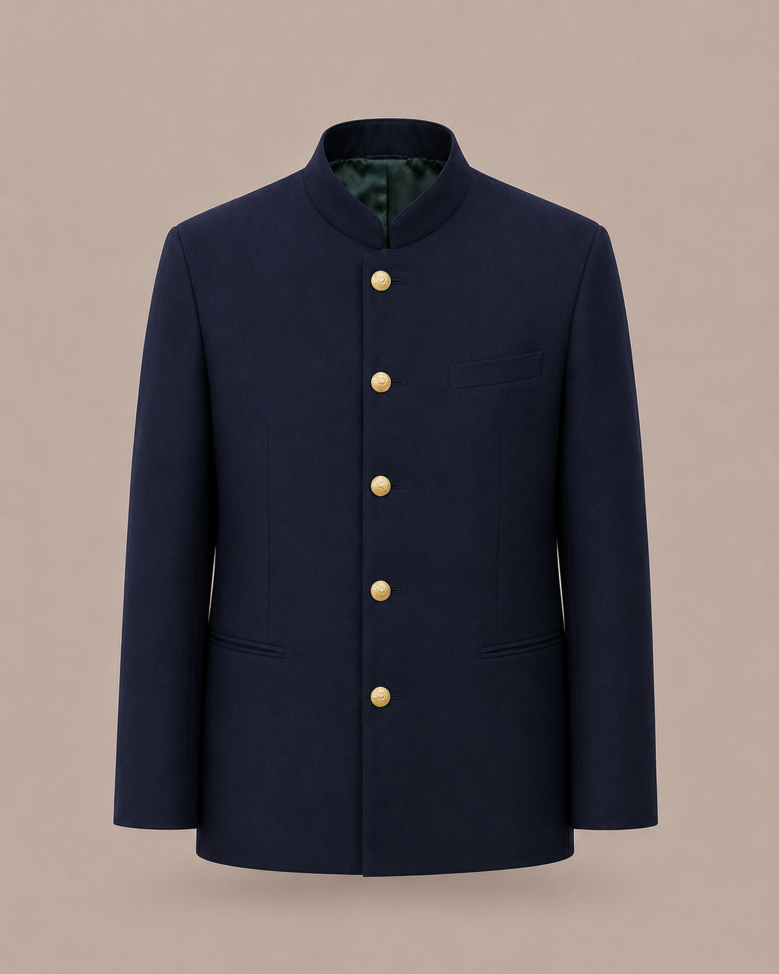 Midnight Navy Bandhgala