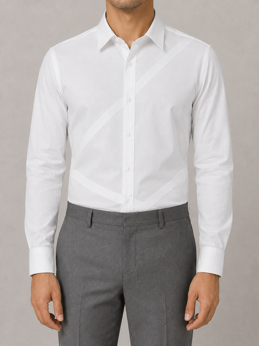 The Crossline Cotton Shirt