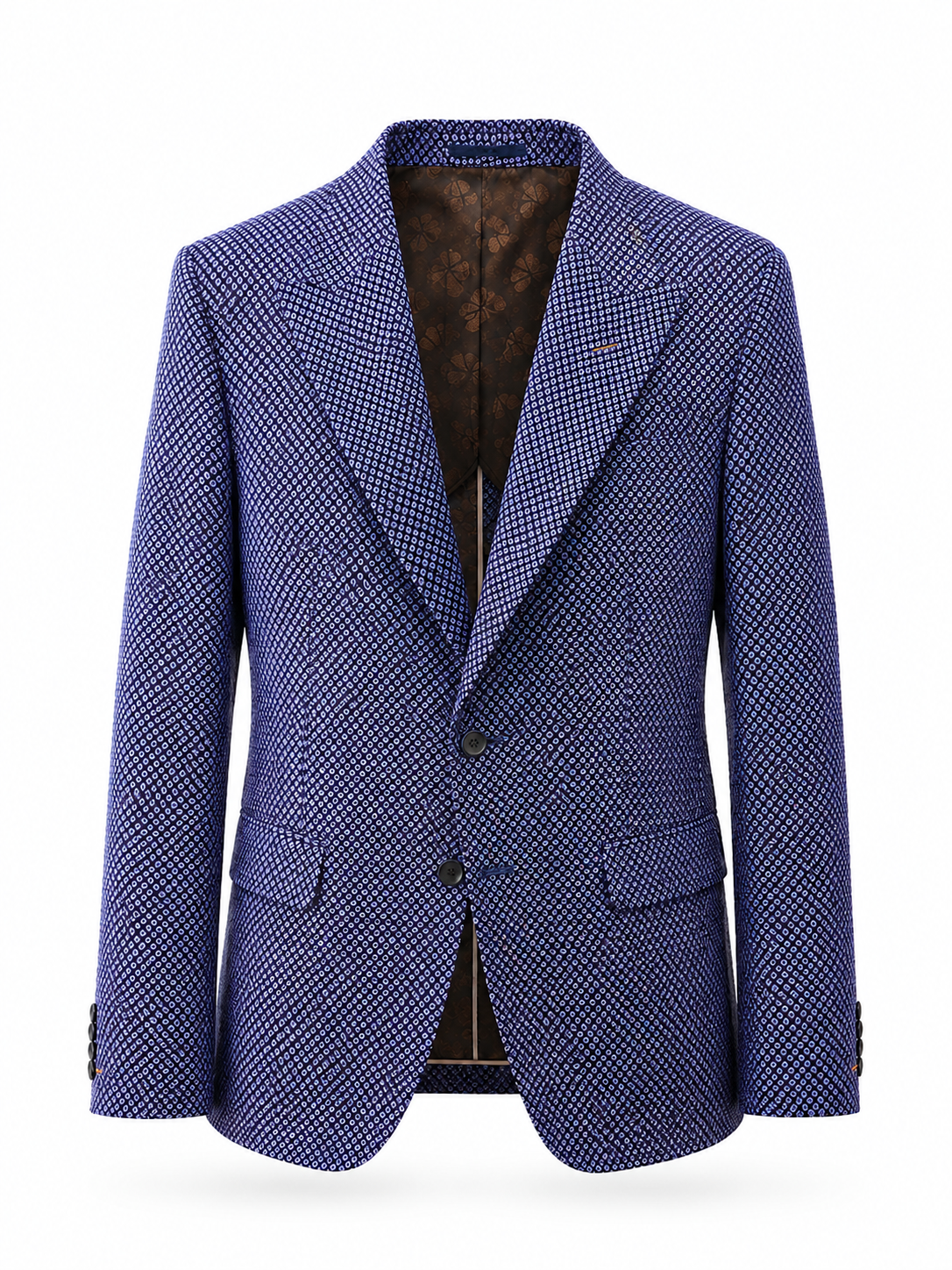 Azure Mosaic Dinner Blazer