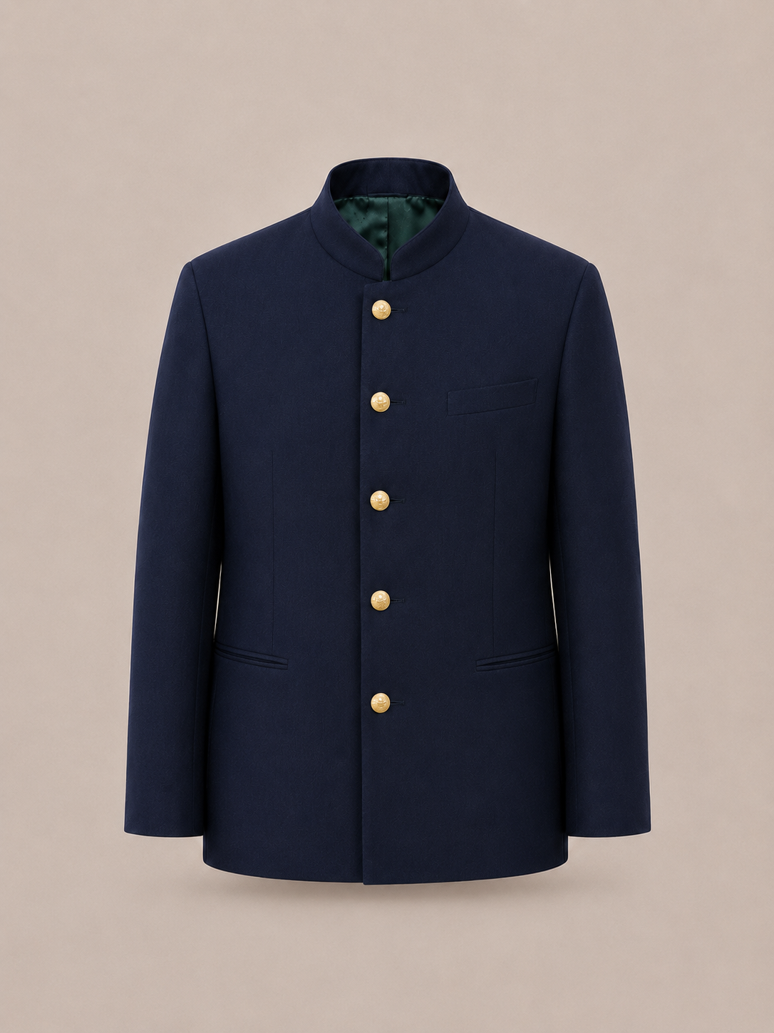 Midnight Navy Bandhgala