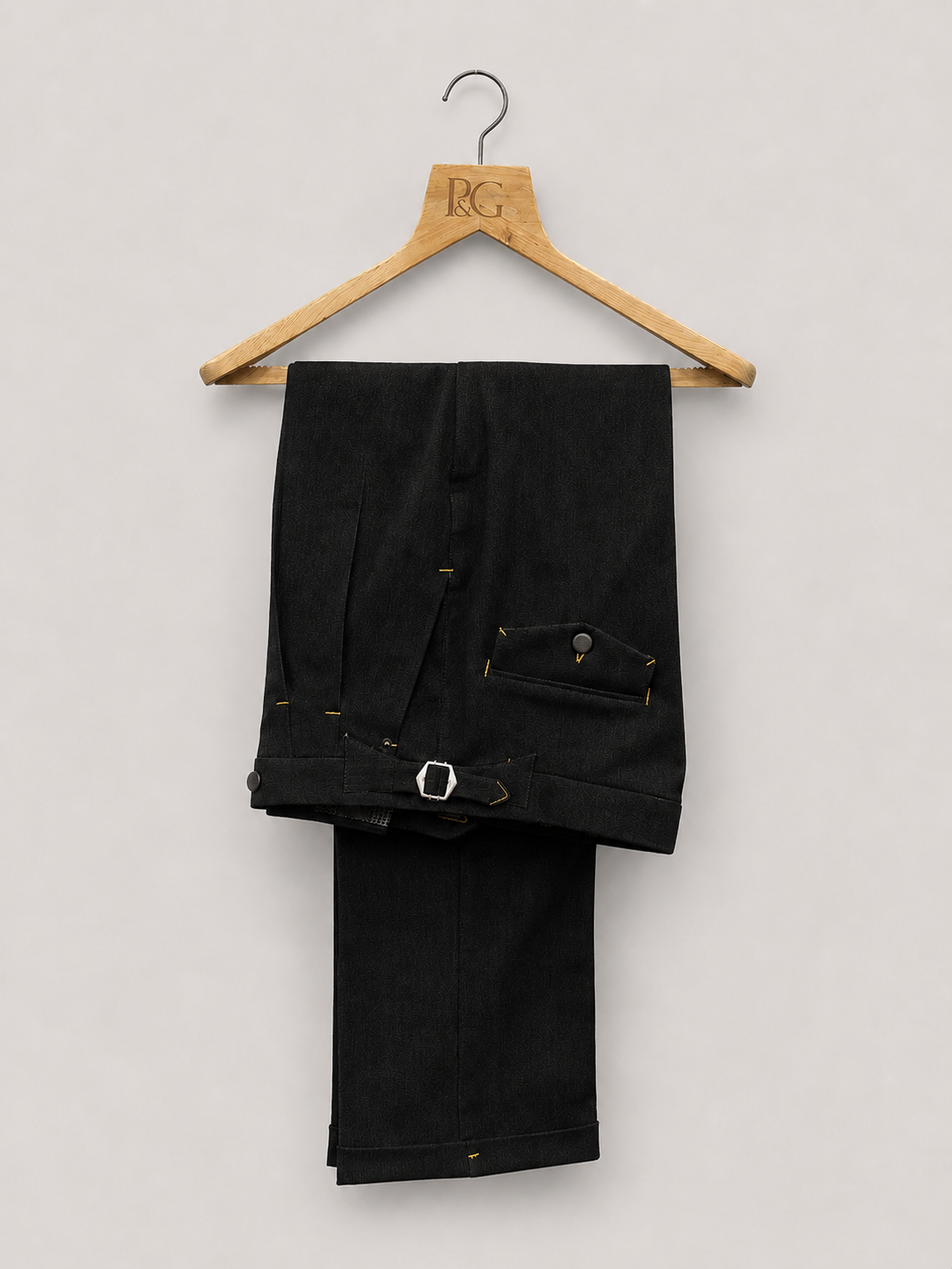 American Fold Black Gurkha Denim