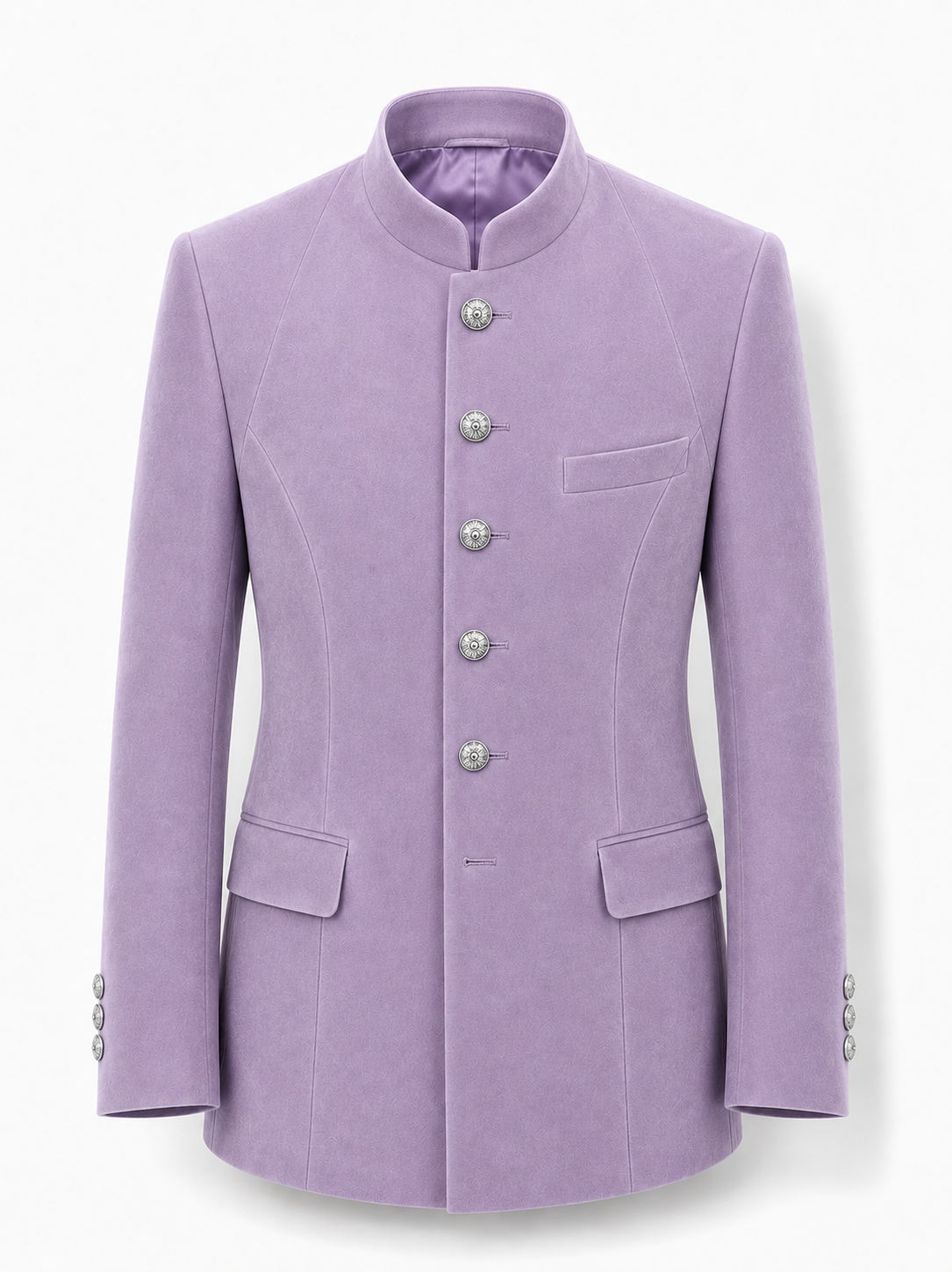 Lavender Royale Bandhgala