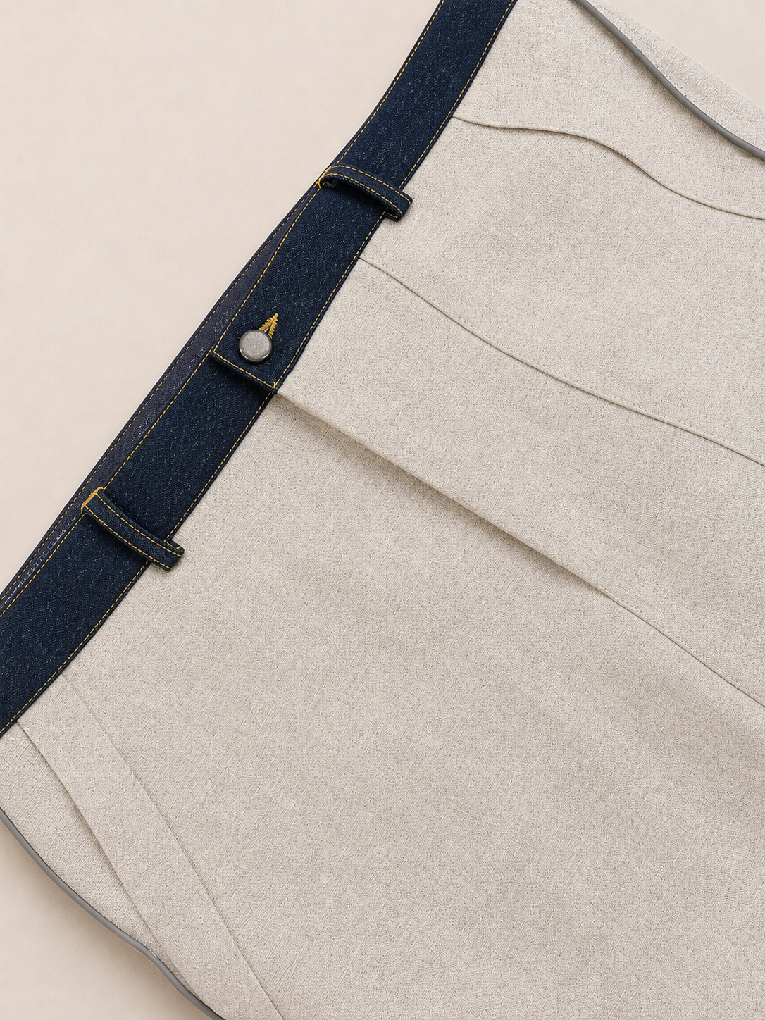 Natural Linen Lounge Trousers
