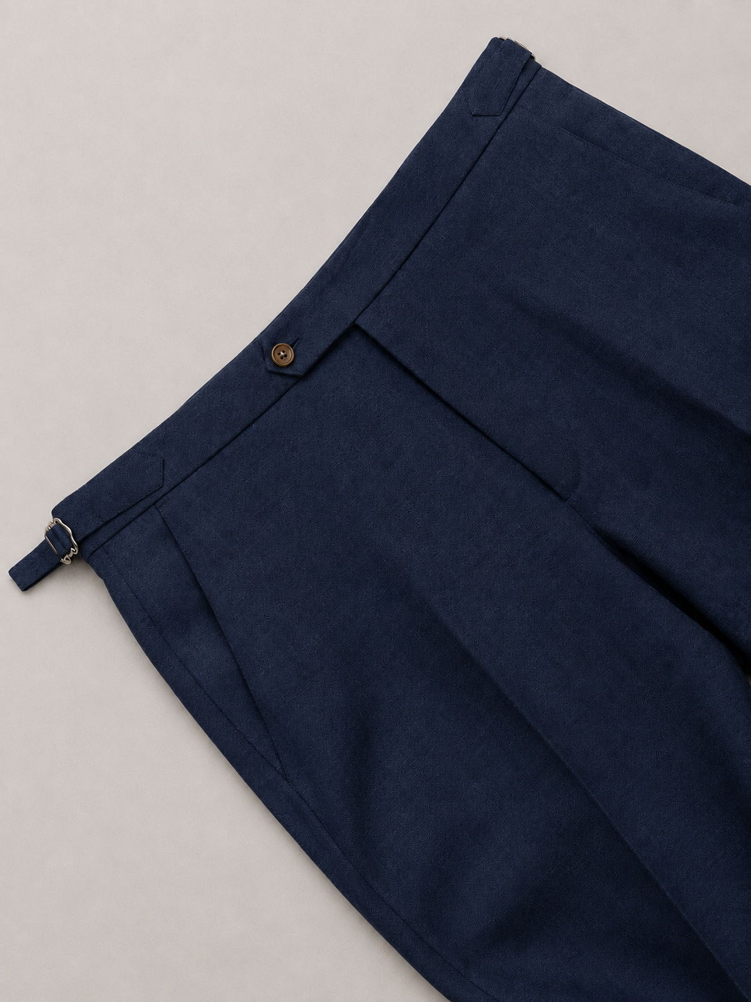 Midnight Blue Linen Trousers