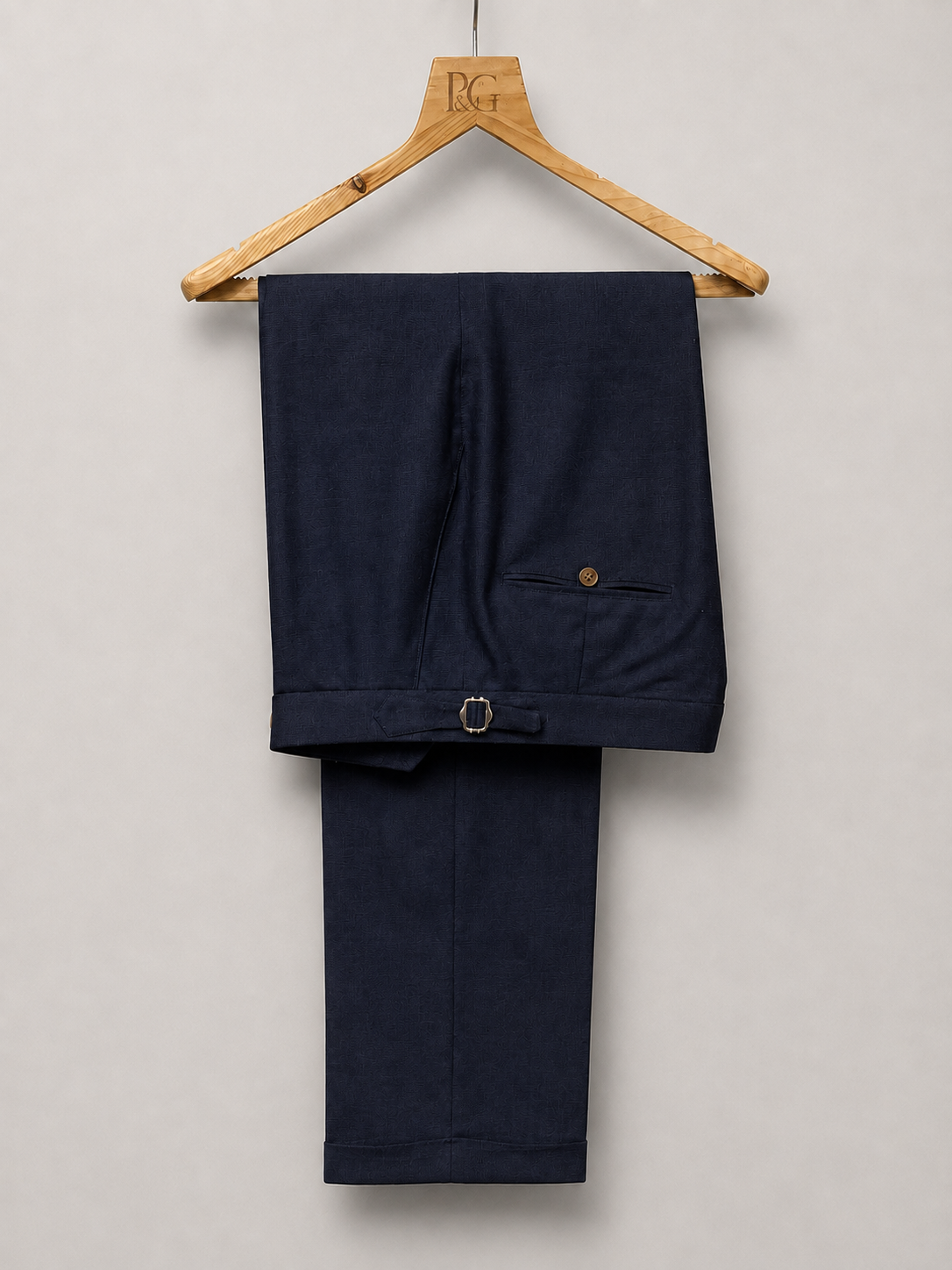 Midnight Blue Linen Trousers