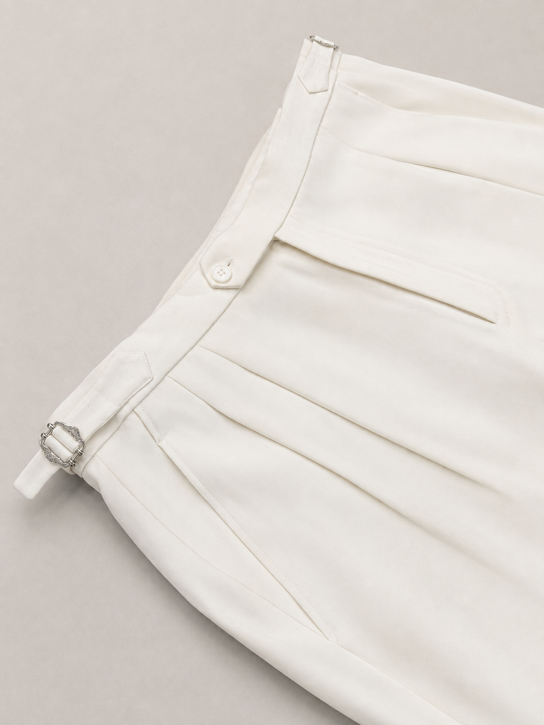 Off-White Korean Trousers