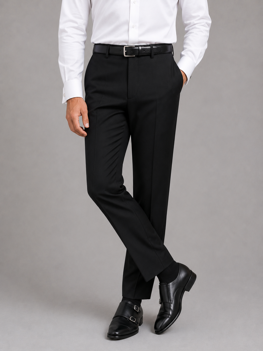 Classic Black Tailored Trouser