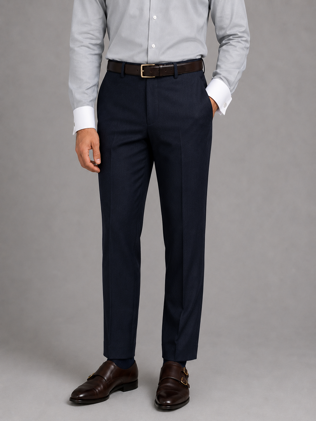 Midnight Navy Classic Tailored Trouser