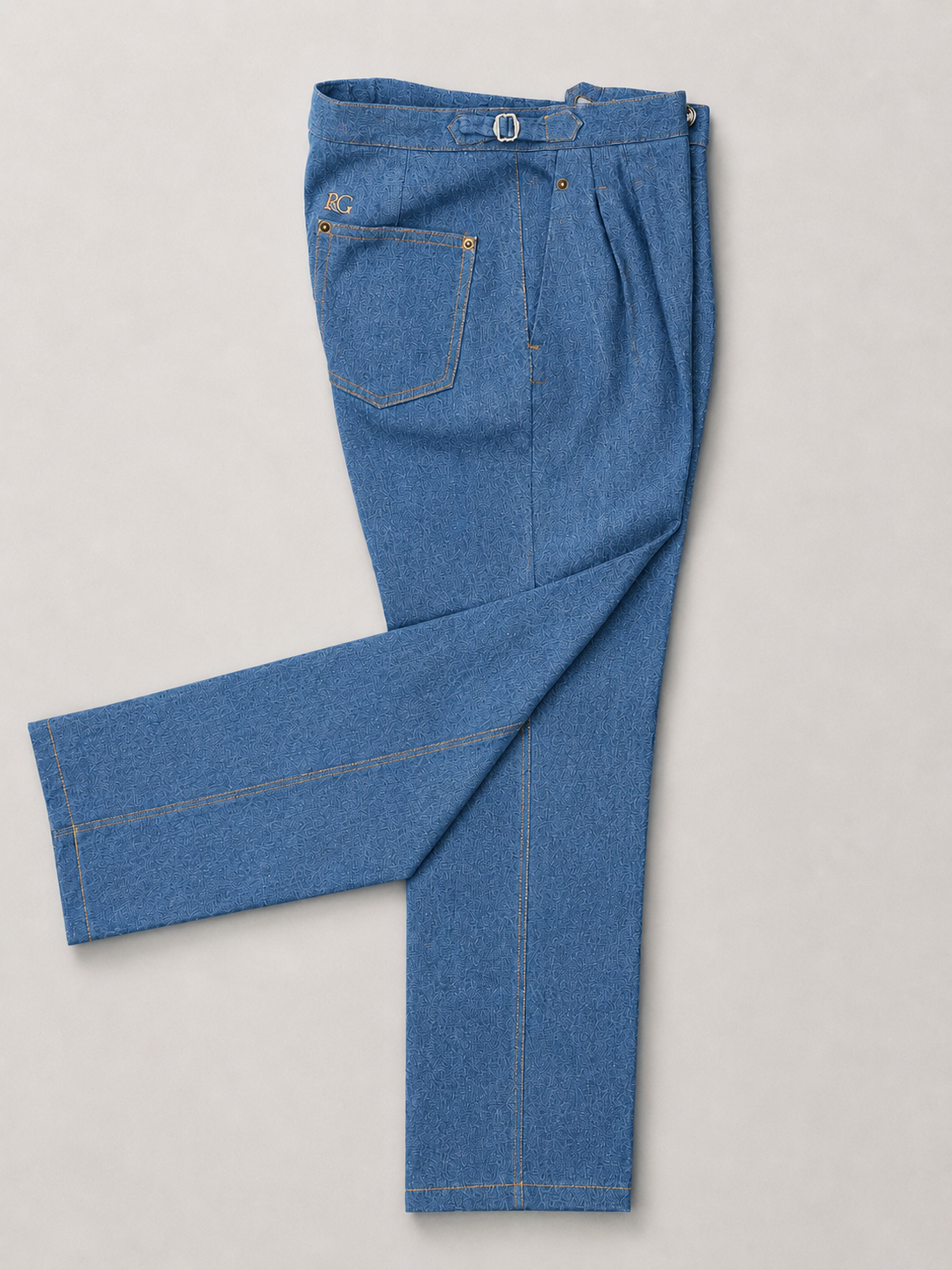 Tailored Vintage Blue Denim