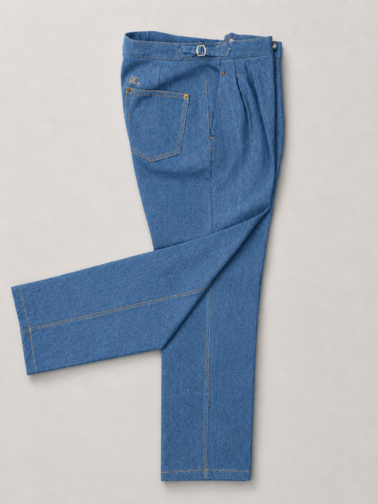 Tailored Vintage Blue Denim