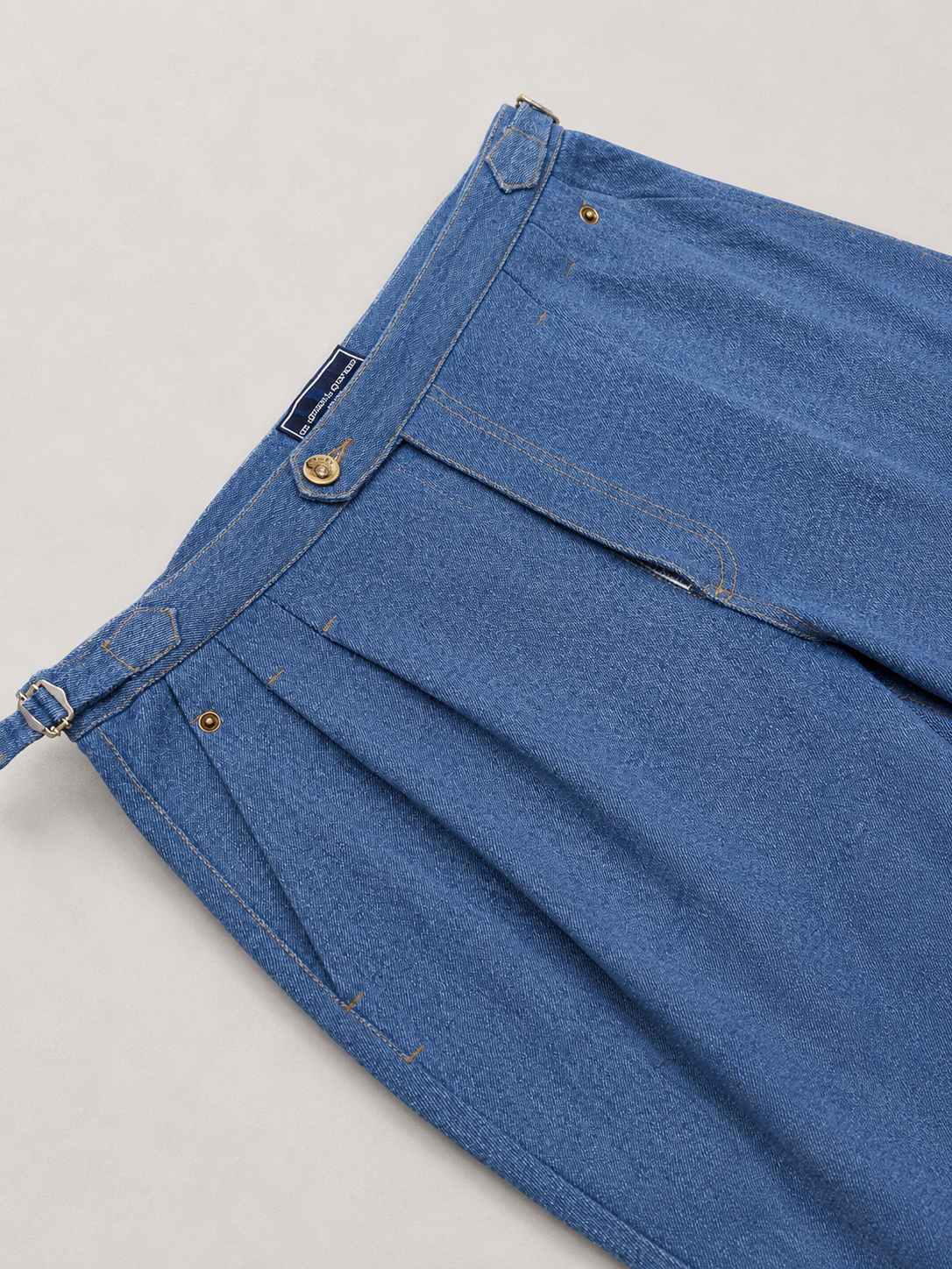 Tailored Vintage Blue Denim