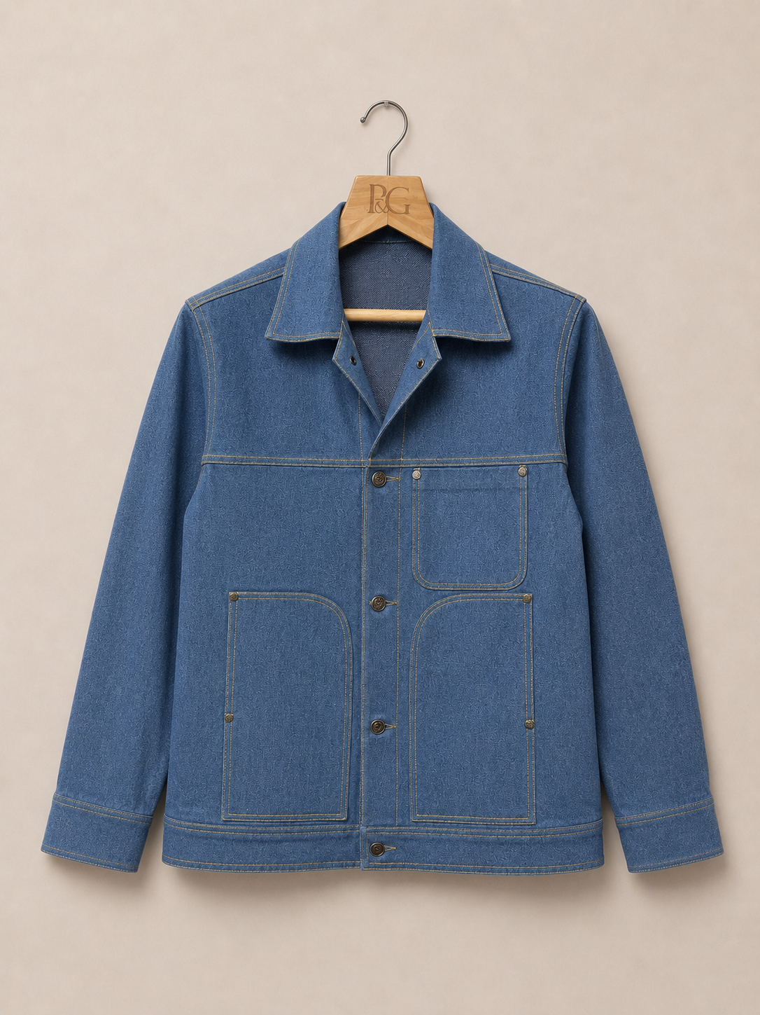 Vintage Blue Denim Shacket