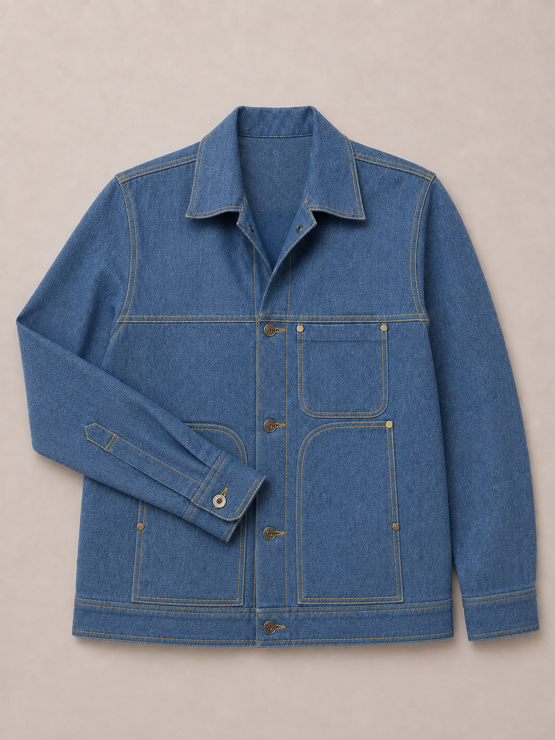 Vintage Blue Denim Shacket