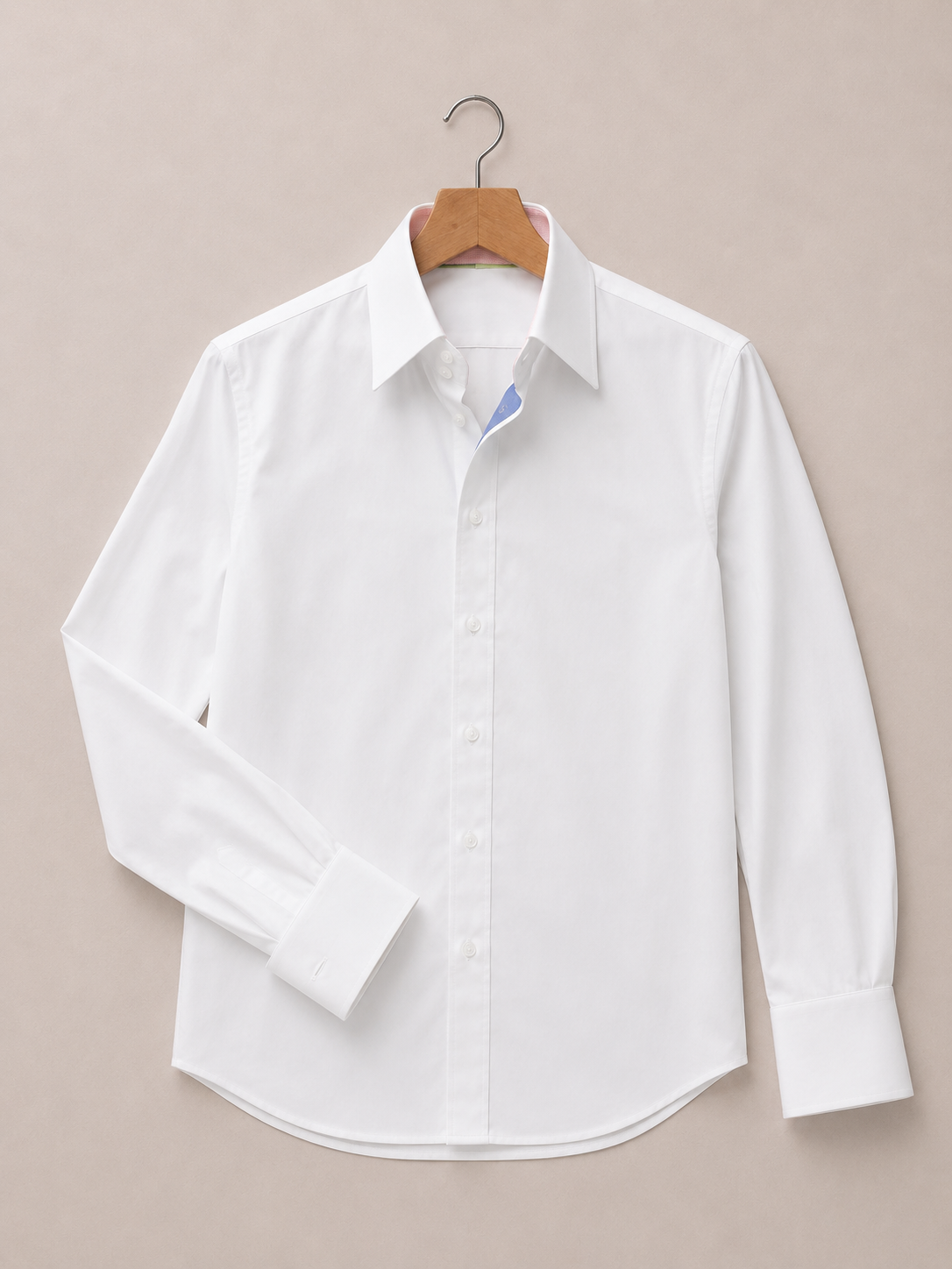 Classic White French Cuff Shirt