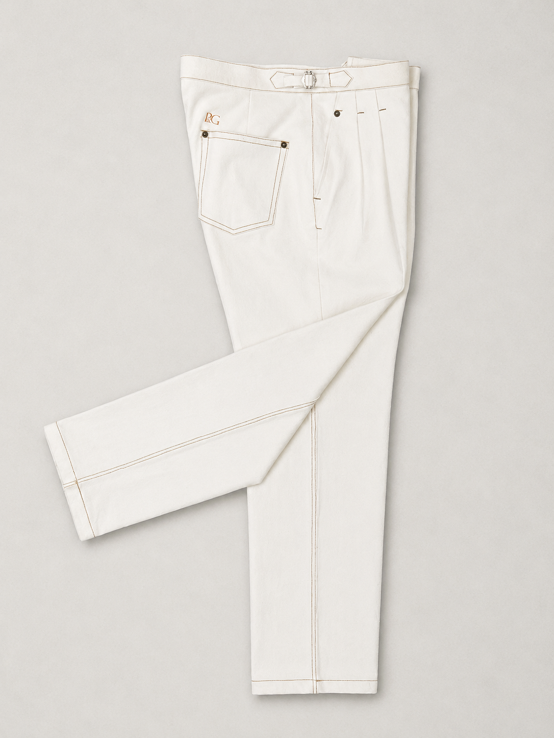 Tailored White Denim