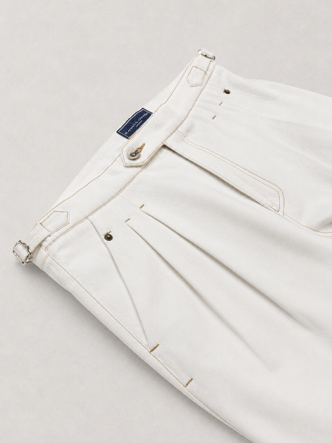 Tailored White Denim