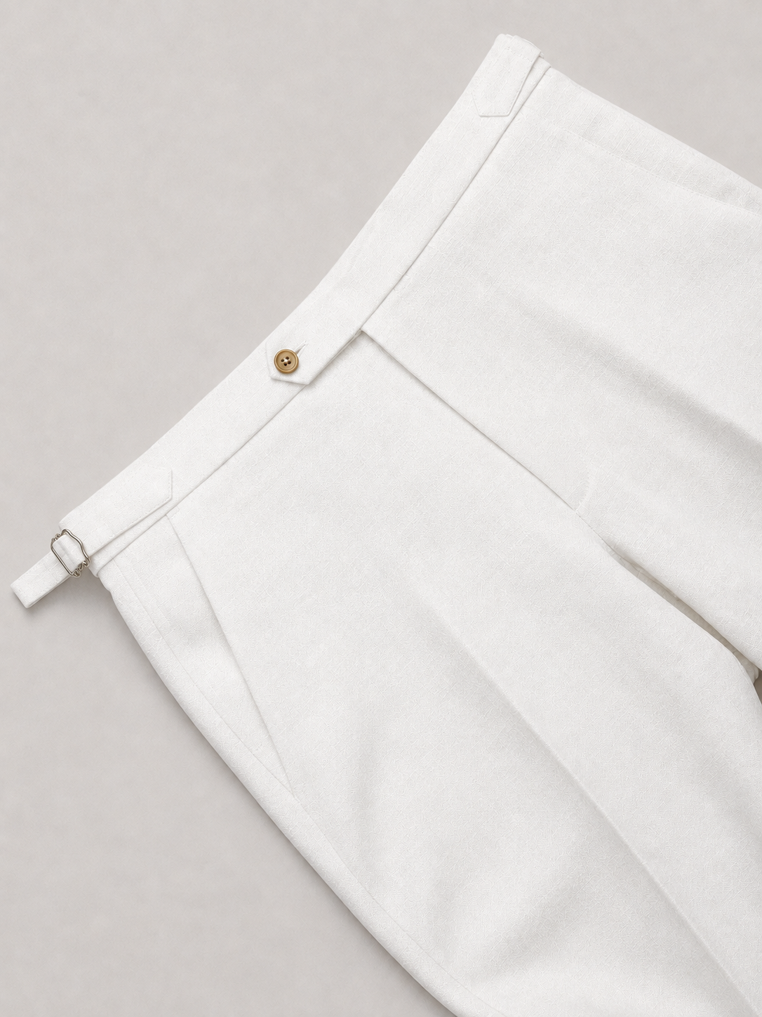 White Linen Trousers