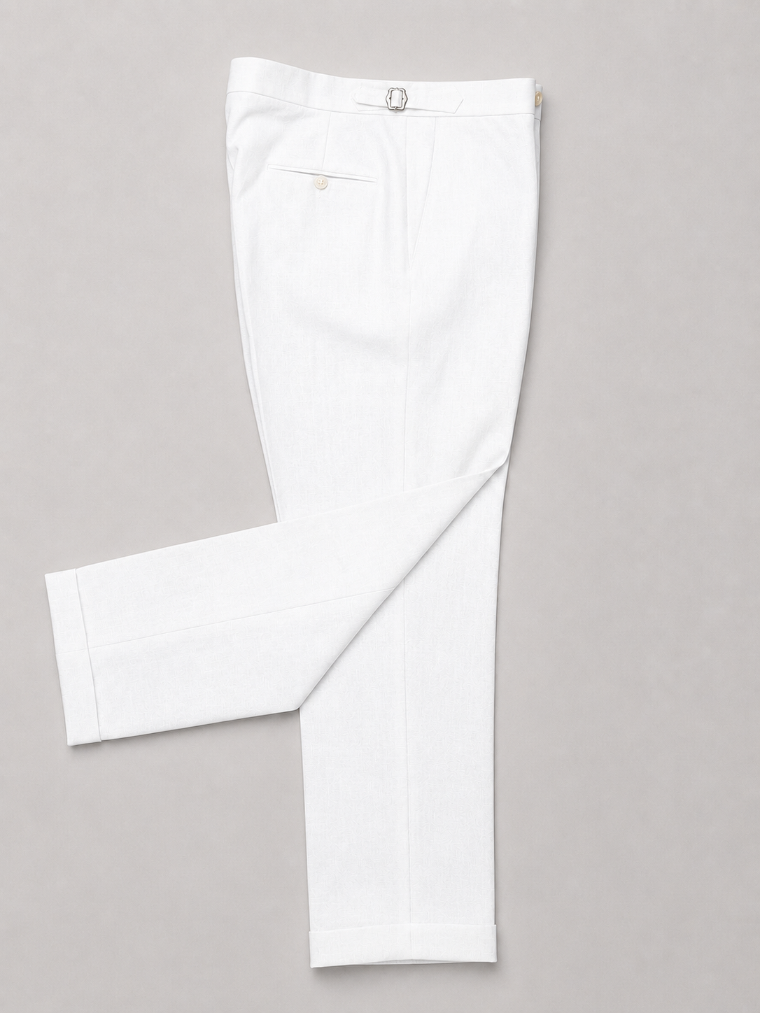 White Linen Trousers