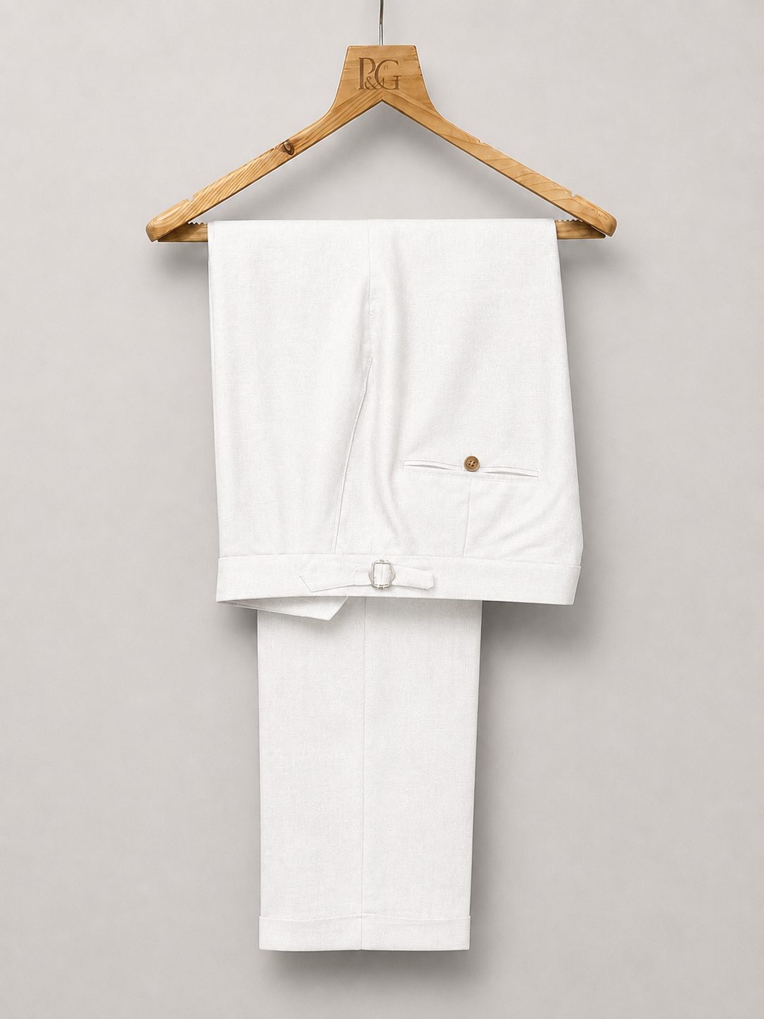 White Linen Trousers